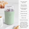 image:imageMarthaStewart ElectricCoffee amp Spice GrinderDual 25oz RemovableBowls StorageLidsStainless Steel BladesOne Touch Pulse Control2in1CompactBeans amp Spices Herbsamp Nuts Linen CreamHoneydew Green